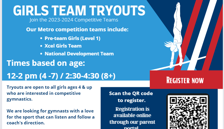Boys and Girls Team Trials – Saturday May 20th and June 3rd – REGISTER NOW
